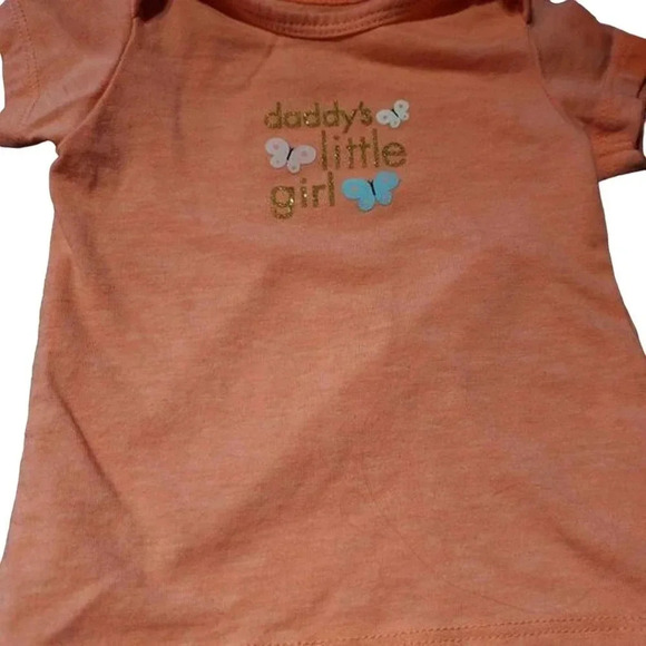 0-3 month Baby Assortment, Baby Shirts, Onepieces, Pants, Used, 9 pieces - Picture 4 of 10